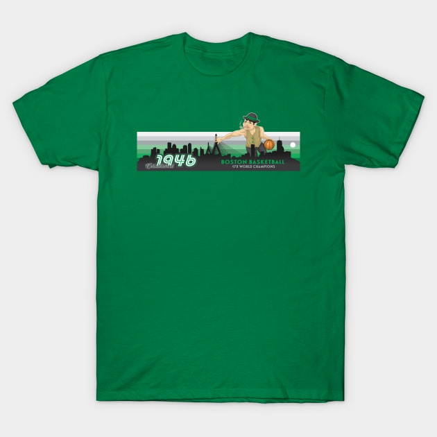 Celtics - 2019 Boston Champion Series Mascot Graphic T-Shirt by bkumm66